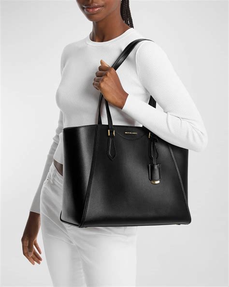 michael kors handtasche taryn|Taryn Large Leather Tote Bag .